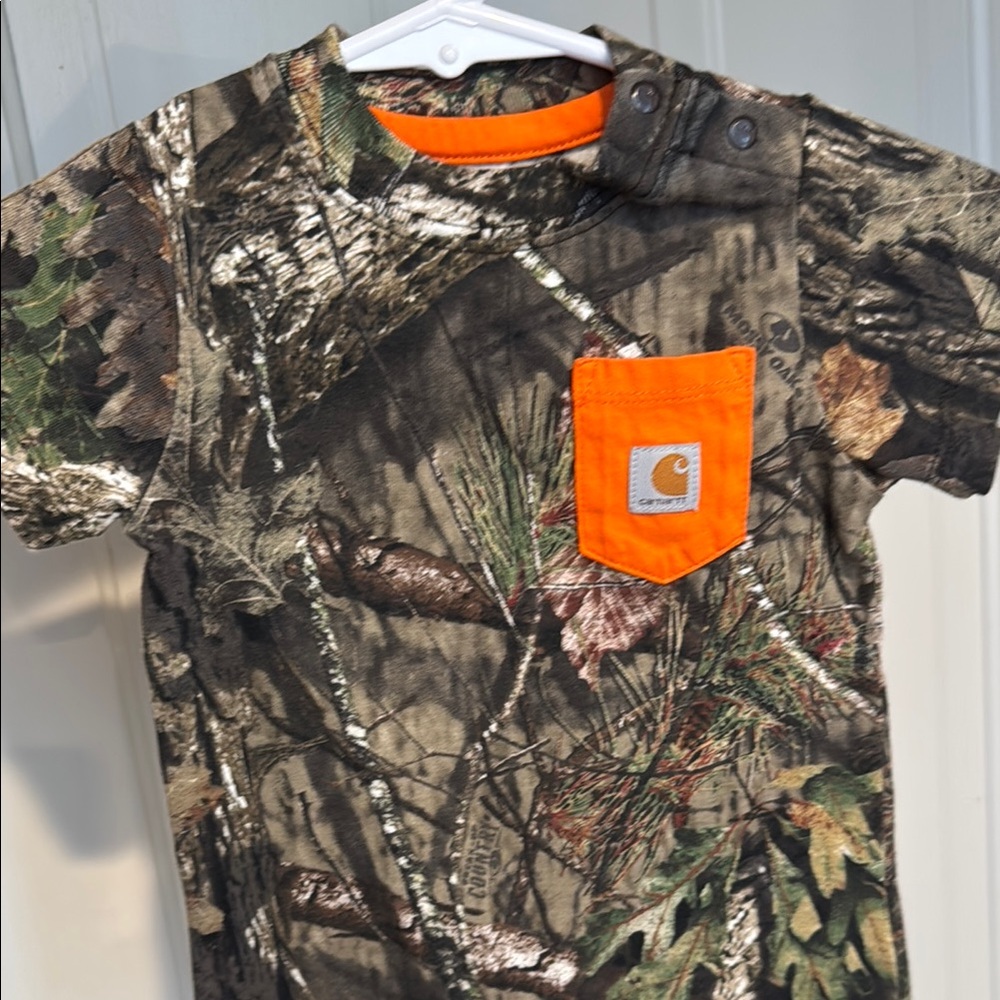 Carhartt Kids Camo Romper - Picture 2 of 3
